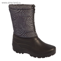 Сноубутсы подростковые, цвет чёрный, размер 39-40 Сноубутсы подростковые, цвет чёрный, размер 39-40