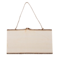 Доска деревянная для рисования и записей, 25 &times; 12 &times; 1 см, набор мелков, губка