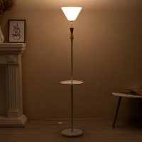 Торшер "Князь" со столиком 1х15Вт Е27 МОДЕЛЬ: BR 01036 белый Торшер "Князь" со столиком 1х15Вт Е27 МОДЕЛЬ: BR 01036 белый