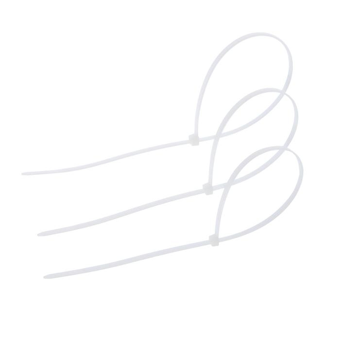 Хомут нейлоновый 4,8х370 мм, белый Хомут нейлоновый 4,8х370 мм, белый