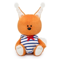Мягкая игрушка «Белка Бика», в морском платье, 15 см Мягкая игрушка «Белка Бика», в морском платье, 15 см