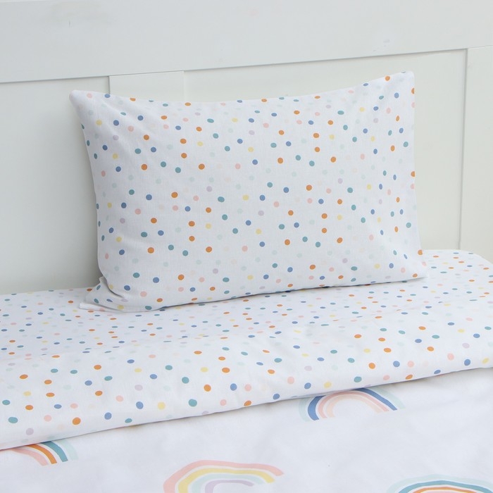 Постельное бельё Этель 1,5 сп Pretty rainbows, 143х215 см, 150х214 см, 50х70 см -1 шт, 100% хл, бязь Постельное бельё Этель 1,5 сп Pretty rainbows, 143х215 см, 150х214 см, 50х70 см -1 шт, 100% хл, бязь
