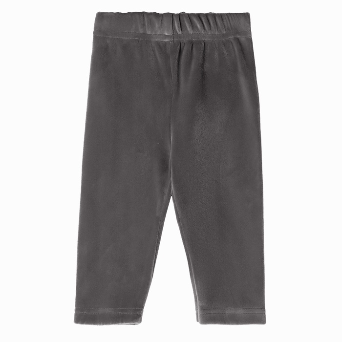 Брюки (леггинсы) Крошка Я Plushy, р. 80-86 см, серый