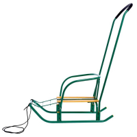 Санки &laquo;Ветерок 7&raquo;, цвет зелёный