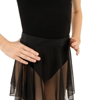 Юбка для гимнастики и танцев Grace Dance, р. 38, цвет чёрный Юбка для гимнастики и танцев Grace Dance, р. 38, цвет чёрный