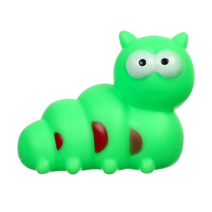 Набор резиновых игрушек для ванны &laquo;Букашечки&raquo;, с пищалкой, 6 шт, Крошка Я