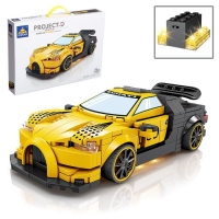 Конструктор Гонка &laquo;Флекс&raquo;, световые эффекты, 301 деталь