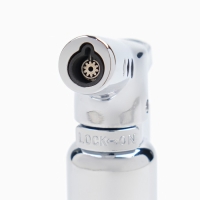 Зажигалка газовая "Горелка", пьезо, 6.8 х 4.5 см, серебро Зажигалка газовая "Горелка", пьезо, 6.8 х 4.5 см, серебро