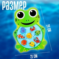 Рыбалка «Лягушонок», 8 элементов + 2 удочки Рыбалка «Лягушонок», 8 элементов + 2 удочки