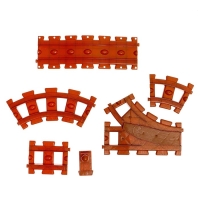 Железная дорога &laquo;Новогодний поезд&raquo;, работает от батареек