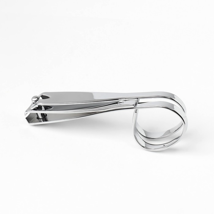 Кусачки-книпсер маникюрные, в форме ножниц, 7,5 см, цвет серебристый Кусачки-книпсер маникюрные, в форме ножниц, 7,5 см, цвет серебристый