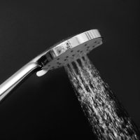 Душевая лейка ZEIN, 4 режима, SPA, пластик, цвет хром Душевая лейка ZEIN, 4 режима, SPA, пластик, цвет хром