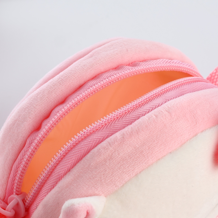 Сумка детская на молнии &laquo;Выбражулька&raquo;, цвет розовый