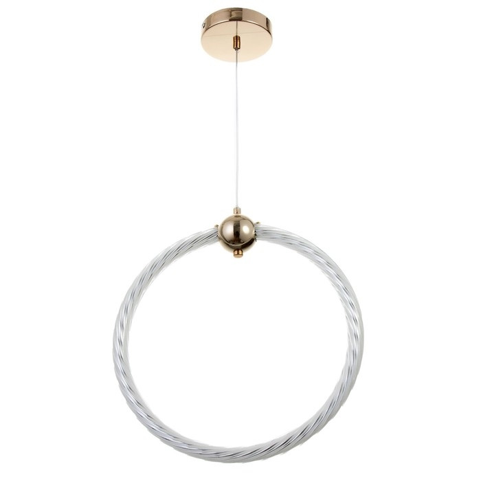 Светильник BayerLux Светильник BayerLux "Круг" LED 32Вт золото 34,5х6х37-120 см