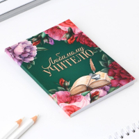 Набор &laquo;Любимому учителю&raquo;: ежедневник А6, 64 листа, блок с липким слоем и ручка