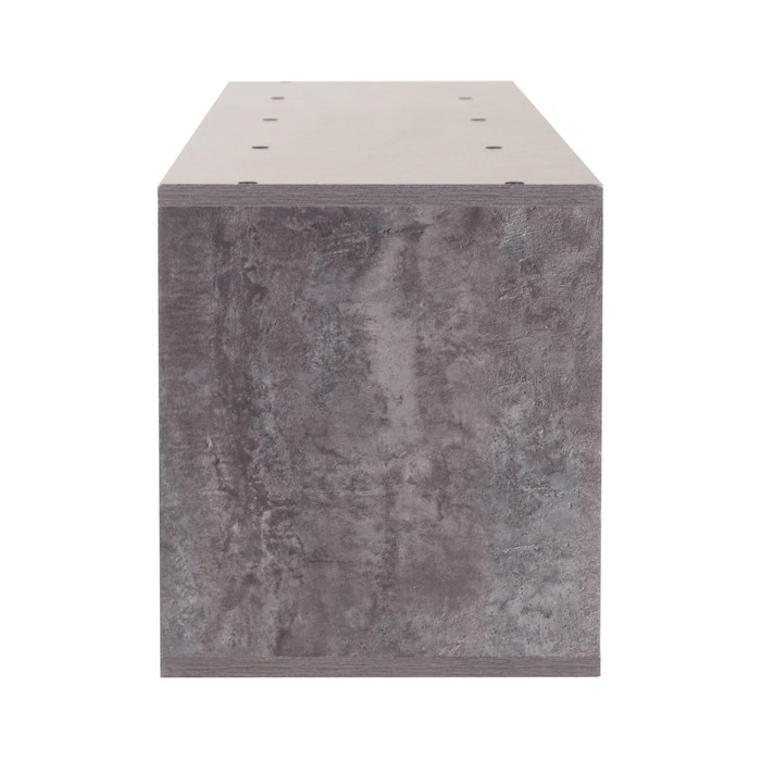 Стеллаж №4 DICE CUBE 4 секции, 360х320х1395, Цемент