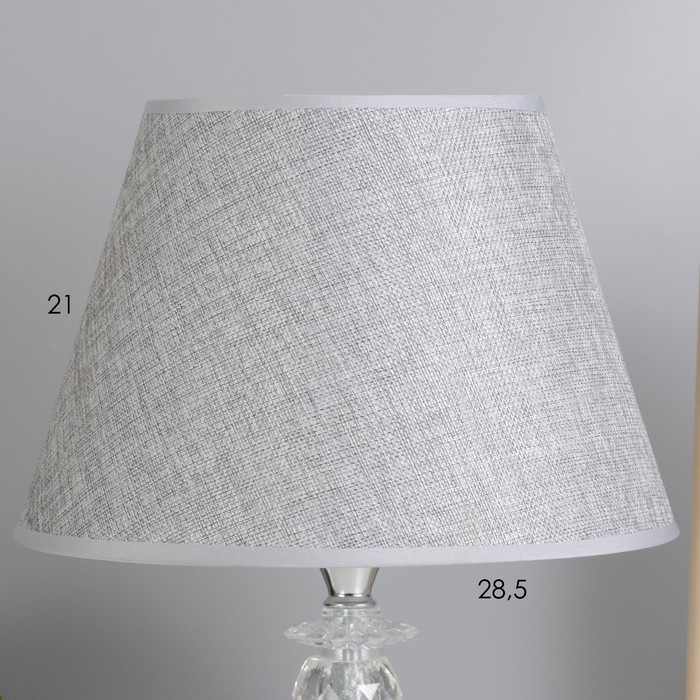 Настольная лампа Настольная лампа "Ульн" E27 40Вт светлое дерево 19,5х19,5х38 см RISALUX