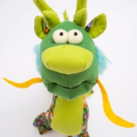 Мягкая игрушка &laquo;Дракон&raquo;, цвет зелёный