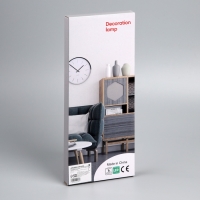 Неоновая вывеска &laquo;Любовь&raquo; 35 x 13 см, батарейки AAx3 (нет в комплекте) + USB, свечение красное