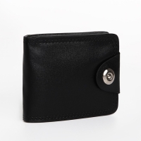 Портмоне мужское на магните, отдел для купюр, для карт, для монет, цвет чёрный Портмоне мужское на магните, отдел для купюр, для карт, для монет, цвет чёрный