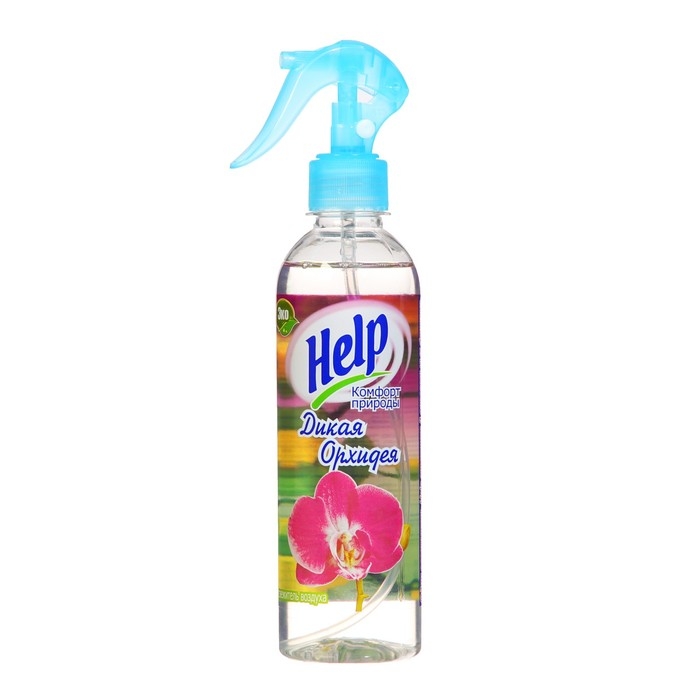 Освежитель воздуха Help Дикая орхидея 345 мл Освежитель воздуха Help Дикая орхидея 345 мл