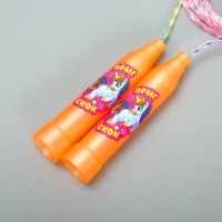 Скакалка детская &laquo;Пони&raquo;, цвет жёлтый