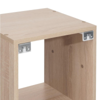 Стеллаж №1 DICE CUBE 1 секция, 360х360х320, Дуб сонома Стеллаж №1 DICE CUBE 1 секция, 360х360х320, Дуб сонома