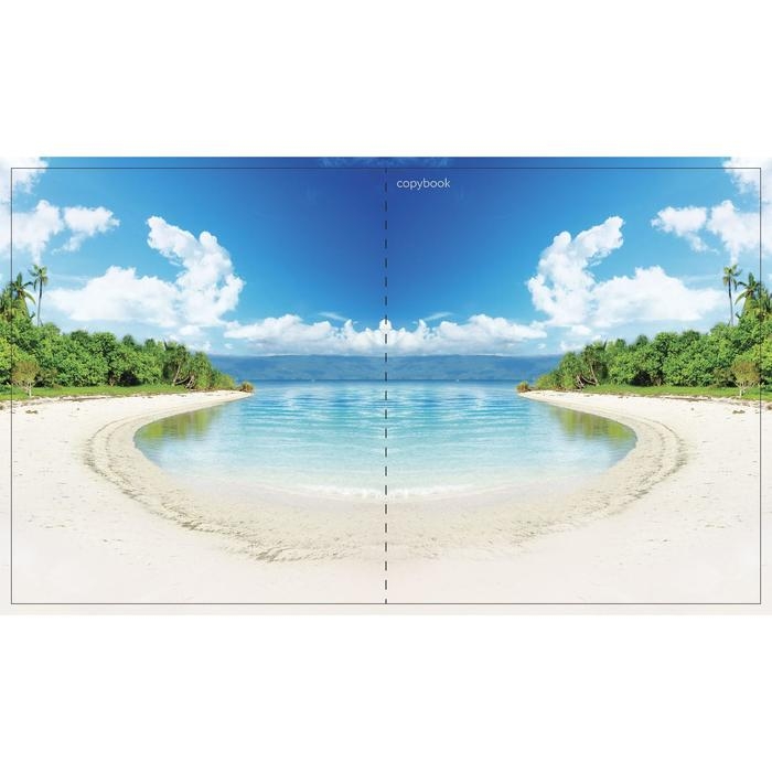 Тетрадь 96 листов в клетку Calligrata "Прекрасная пора", обложка мелованный картон, блок офсет, МИКС