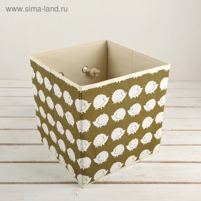 Короб стеллажный для хранения &laquo;Ёжики&raquo;, 27&times;27&times;27 см