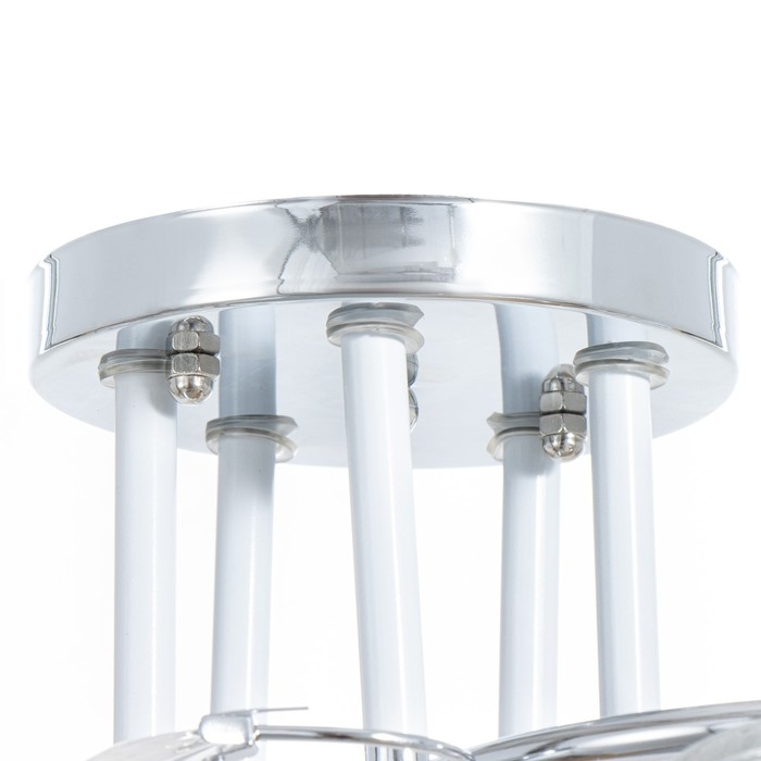 Люстра "Аиша" 5хЕ27 40Вт хром 58х58х27 см BayerLux