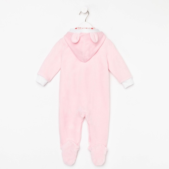 Комбинезон утеплённый для девочки, цвет розовый, рост 74 Комбинезон утеплённый для девочки, цвет розовый, рост 74