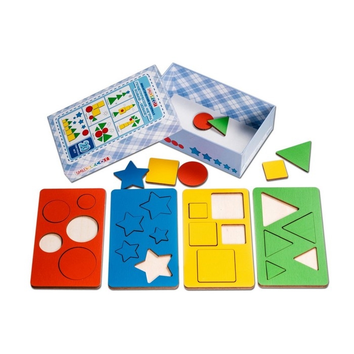 Дидактический материал &laquo;Геометрические фигуры. Больше-меньше&raquo;