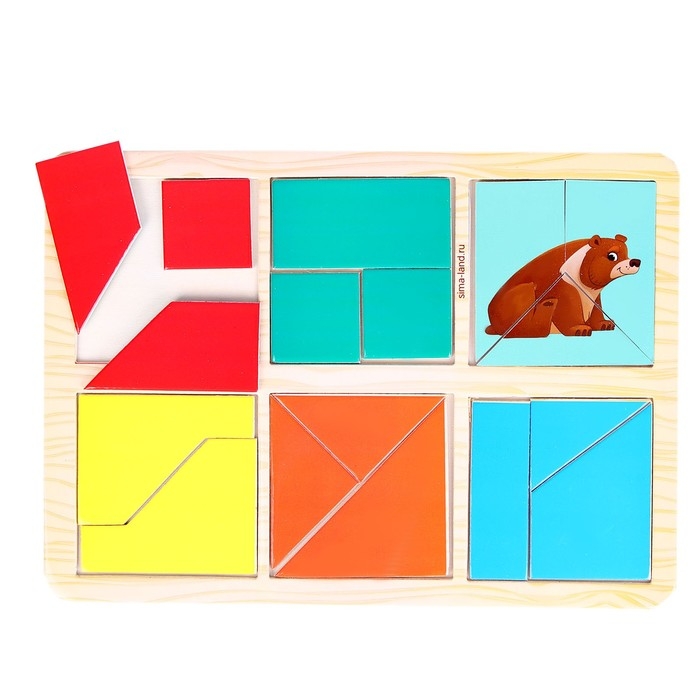 Квадраты Никитина, &laquo;Изучаем животных леса&raquo;