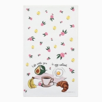 Набор кухонных полотенец Доляна "Love" 2 шт, 28х46 см, рогожка, 100% хлопок, 160г/м2 Набор кухонных полотенец Доляна "Love" 2 шт, 28х46 см, рогожка, 100% хлопок, 160г/м2