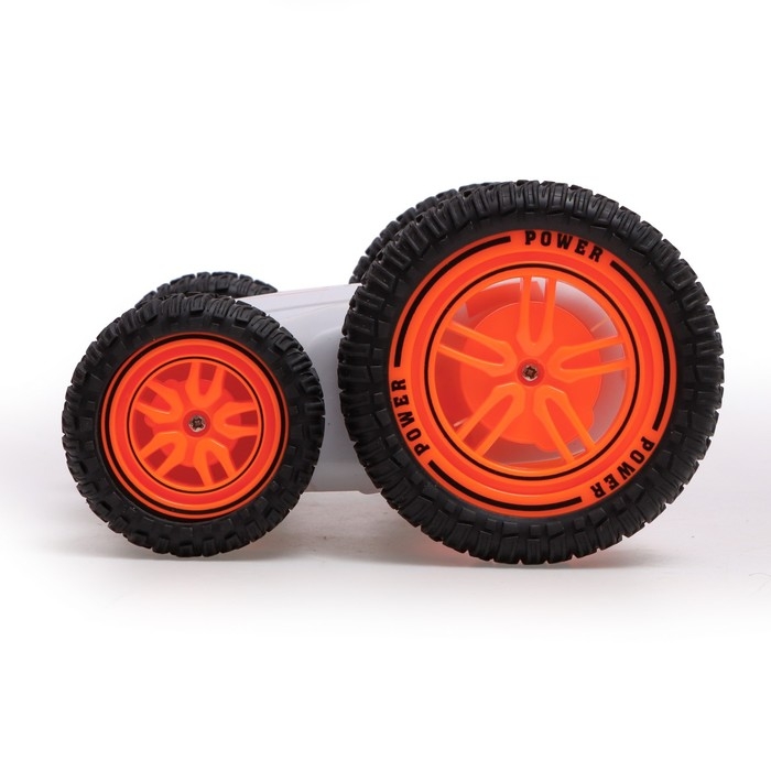 Перевёртыш радиоуправляемый &laquo;Вращение&raquo;, работает от аккумулятора, цвет белый