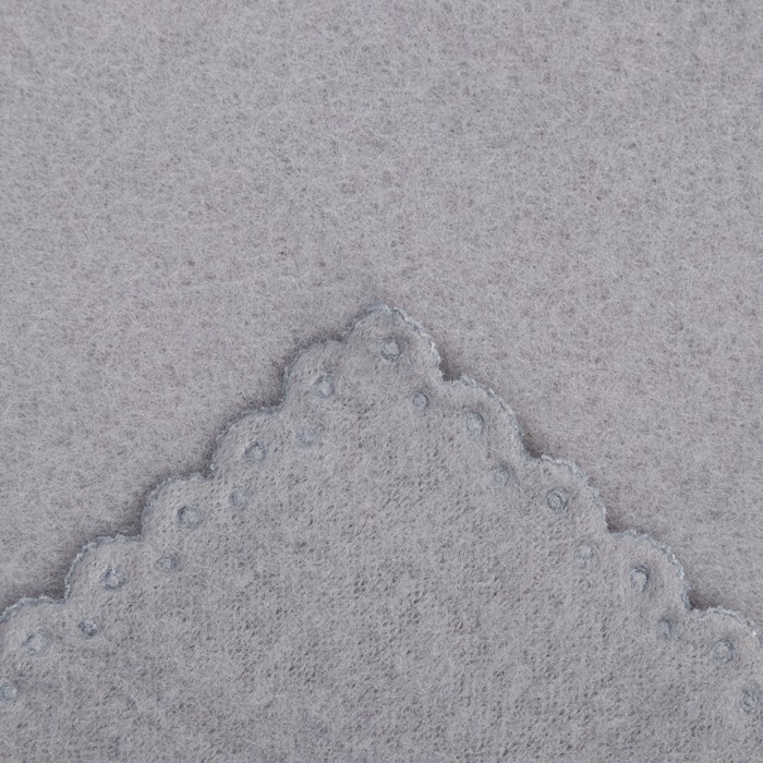 Плед "Экономь и Я" Светло-серый 150*130 см, пл.160 г/м2, 100% п/э