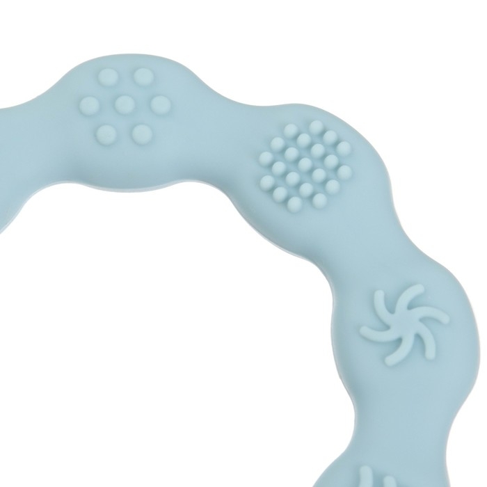Прорезыватель силиконовый «Колечко», цвет голубой, Mum&Baby Прорезыватель силиконовый «Колечко», цвет голубой, Mum&Baby