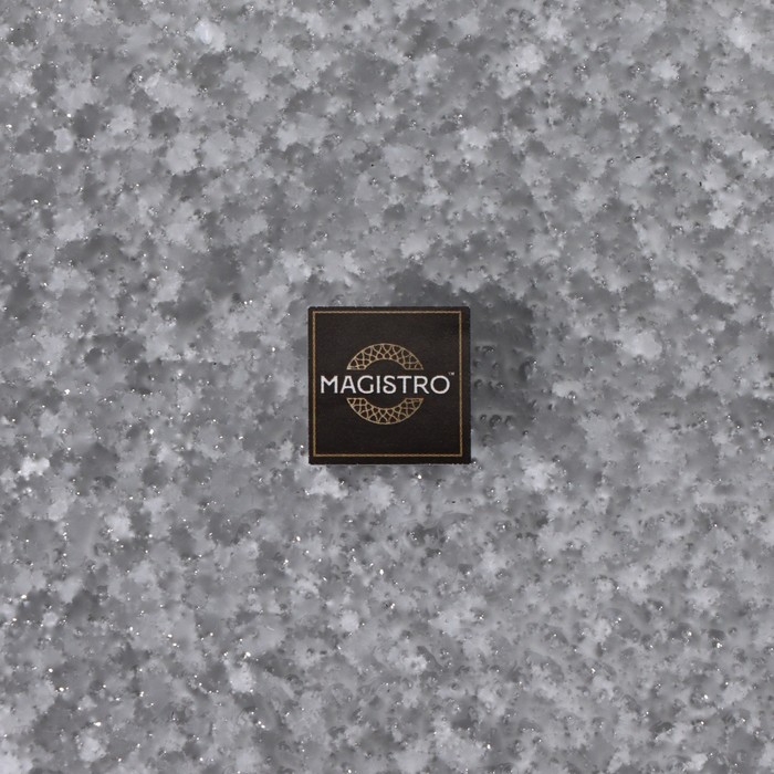 Блюдо стеклянное сервировочное &laquo;Нофис&raquo;, 28&times;15&times;3,5 см, цвет серый