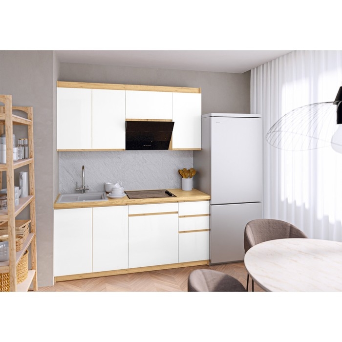 Пенал Оливия 2,24х0,6х0,56м крафт золотой Пенал Оливия 2,24х0,6х0,56м крафт золотой