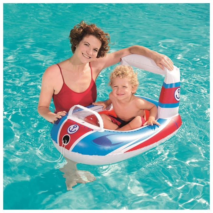 Лодочка надувная &laquo;Транспорт&raquo;, от 3-6 лет, цвет МИКС, 34106 Bestway