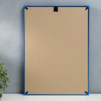 Фоторамка пластик L-1 21х30 см синий (пластиковый экран) Фоторамка пластик L-1 21х30 см синий (пластиковый экран)