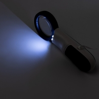 Лупа классическая, линза 45мм, подсветка Лупа классическая, линза 45мм, подсветка