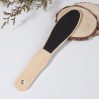 Пилка для ног, наждачная, двусторонняя, 23,6 см, деревянная Пилка для ног, наждачная, двусторонняя, 23,6 см, деревянная