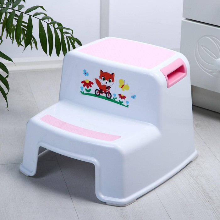 Подставка детская для ног &laquo;Лисичка&raquo;, ступенька