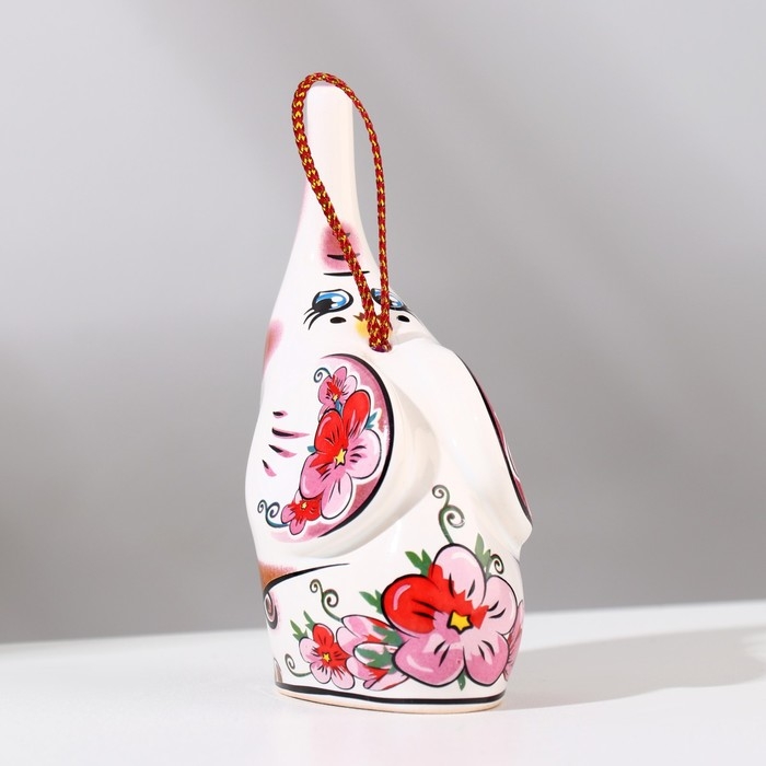 Сувенирный колокольчик "Слоник. Выше нос", 10 см, микс