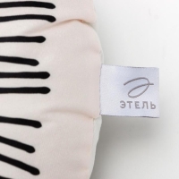 Подушка декоративная Этель &laquo;Лев&raquo;, 40х40 см, велюр, 100% полиэстер