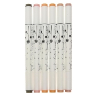 Набор художественных маркеров 6 цветов SKETCH&ART "Портрет" Набор художественных маркеров 6 цветов SKETCH&ART "Портрет"