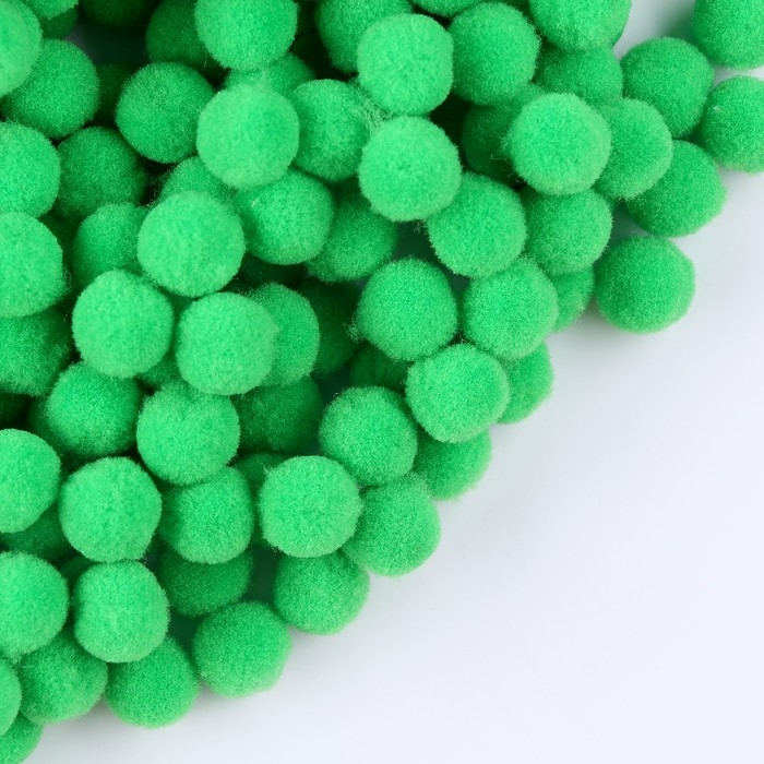 Набор деталей для декора &laquo;Бомбошки&raquo;, набор 5000 шт., размер 1 шт. &mdash; 1 см, цвет зелёный