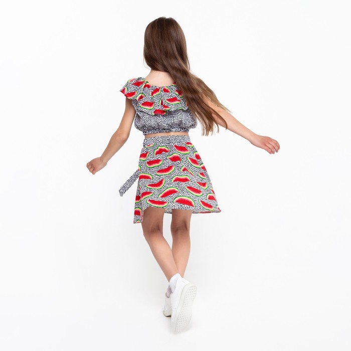 Костюм для девочки, цвет белый, рост 122 см Костюм для девочки, цвет белый, рост 122 см