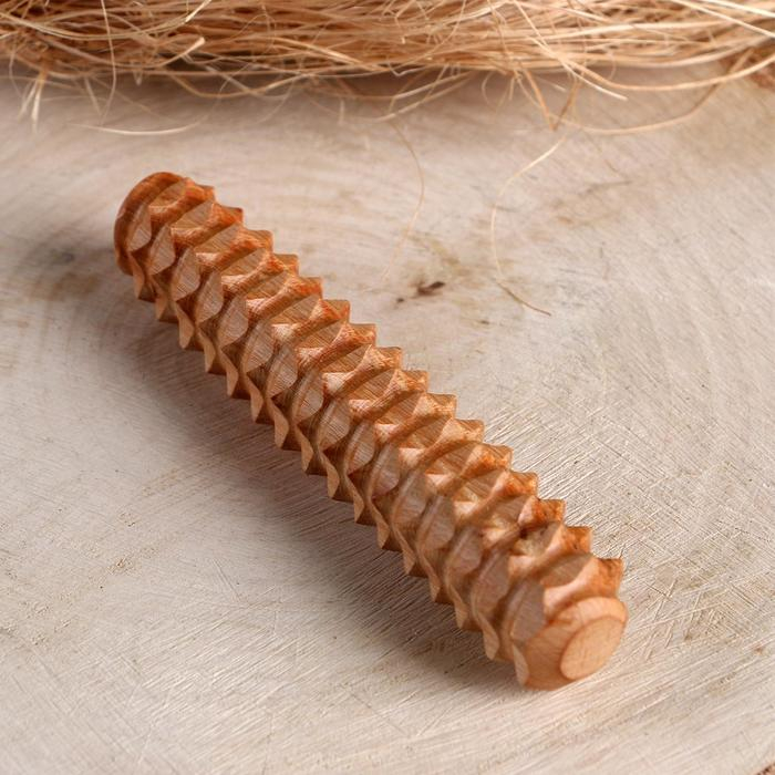 Массажёр &laquo;Палочка&raquo;, можжевельник, 12 см,